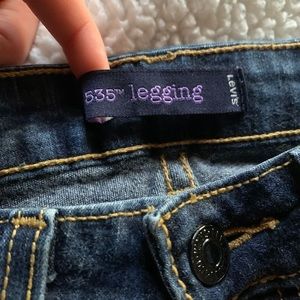 Levi’s 525 Legging Low Rise Skinny Jeans